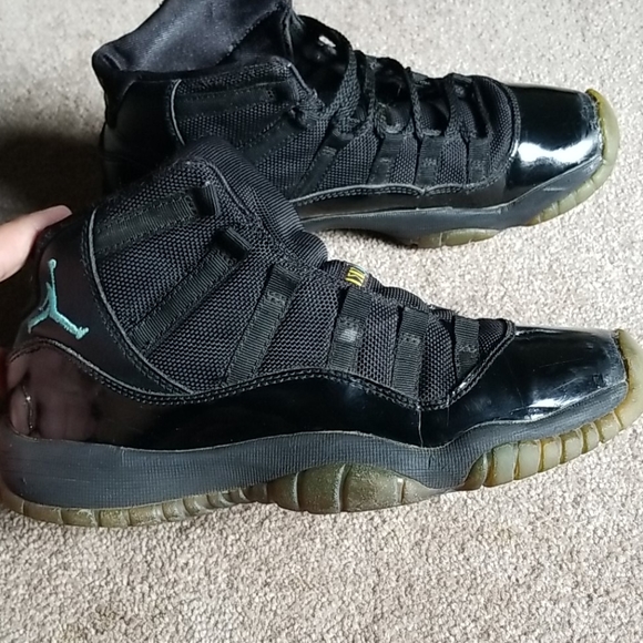 Air Jordan retro XI Black/ Gamma Blue - Picture 3 of 7